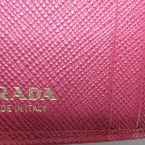 Prada Saffiano Metal Tri-fold Wallet - Picture 9 of 10